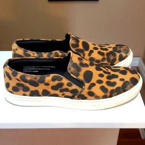 Leopard Print Slide on Sneakers